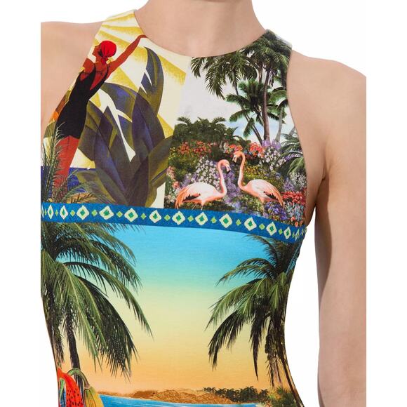 ALICE + OLIVIA Pania Print Sleeveless Maxi Dress - Picture 5 of 12